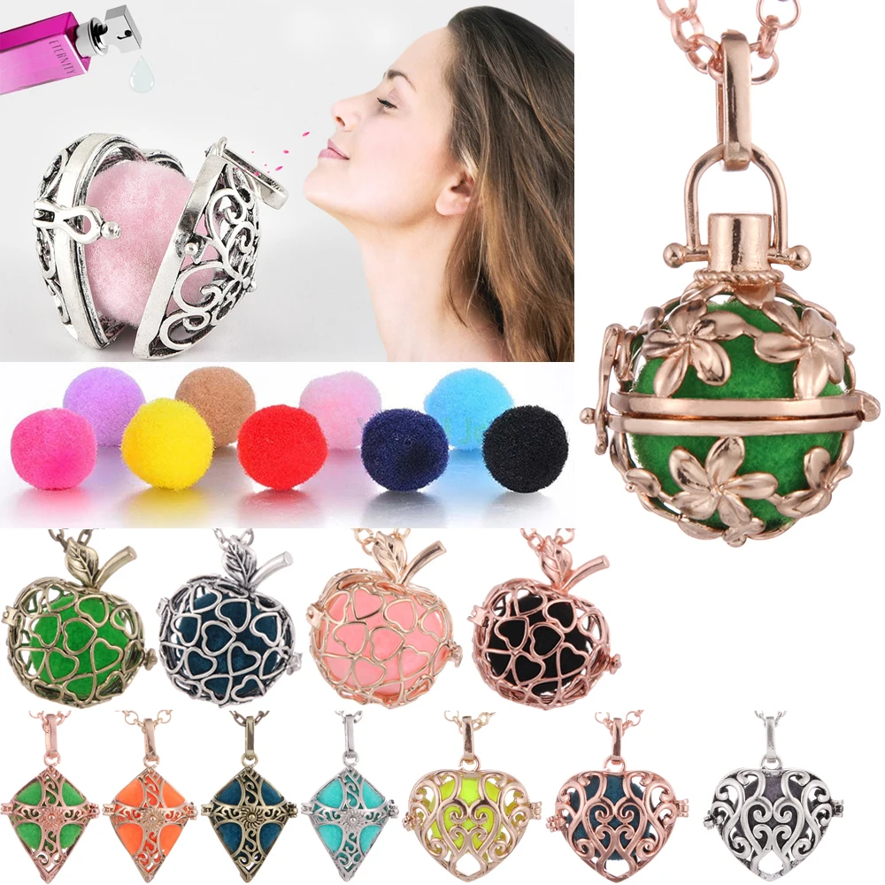 2019 новая золотая Мексиканская коробочка для колокольчика колье с кулоном в виде