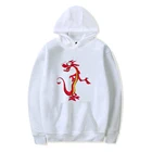 Мультяшные Роскошные толстовки Mulan толстовка с капюшоном осенние топы для молодых людей женские мужские модные популярные повседневные с длинным рукавом