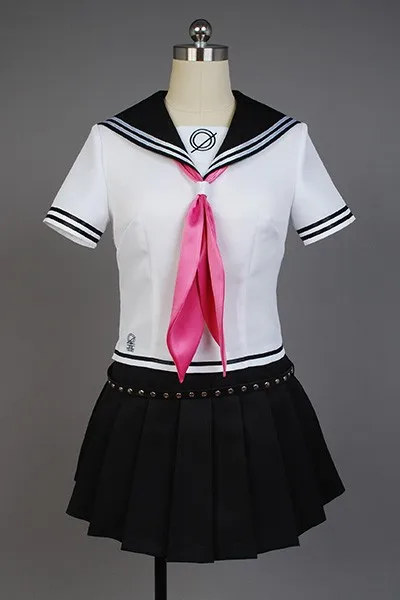 Супер данганронпа ибуки миода косплей костюм униформа для девочек рубашка