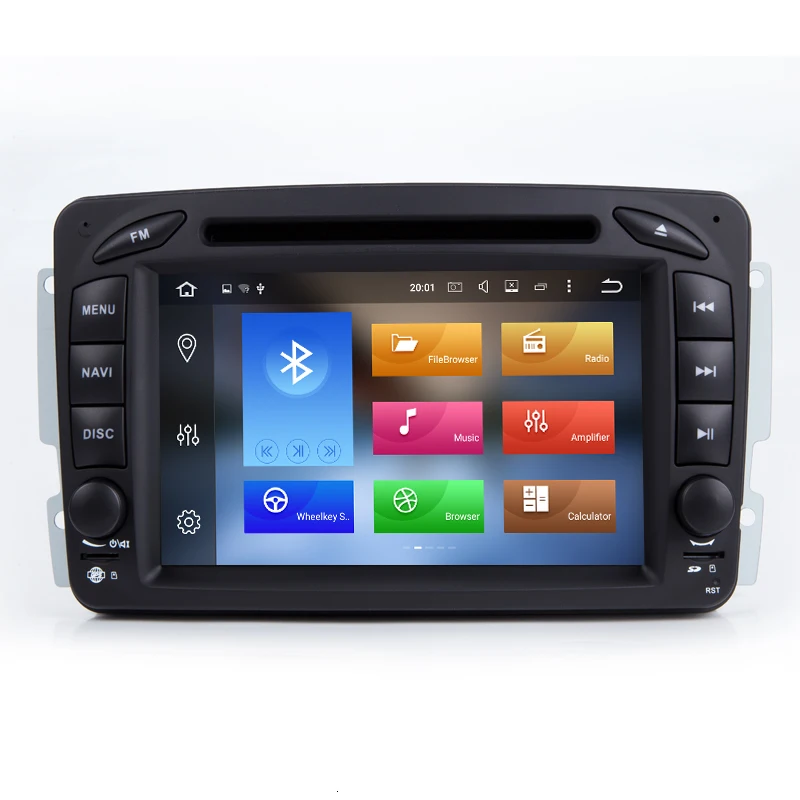 DSP IPS 4G Android 10 Carplay Автомобильный GPS для Mercedes Benz W209 W203 M ML W163 Viano W639 Vito Vaneo DVD плеер