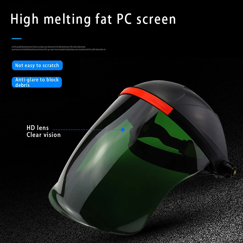 Face Shield Full Grinding Flip Front Shade UV Anti-Fog Window with Ratchet Headgear TN99 | Инструменты