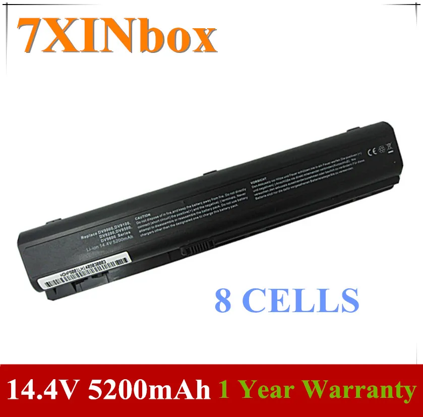 Аккумулятор 7XINbox HSTNN-UB33 HSTNN-IB34 416996-521 432974-001 для ноутбука HP Pavilion DV9000 DV9100 DV9200 DV9500 DV9600 |