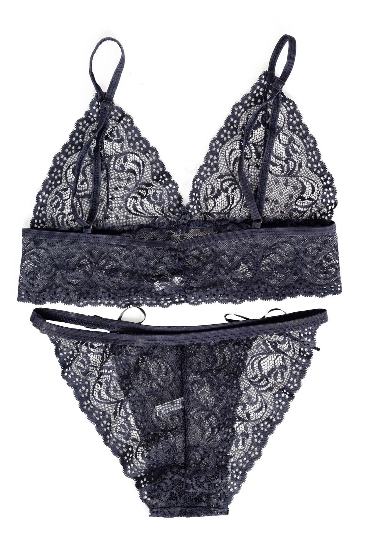 Женский комплект с кружевным бюстгальтером|Комплекты нижнего белья| |