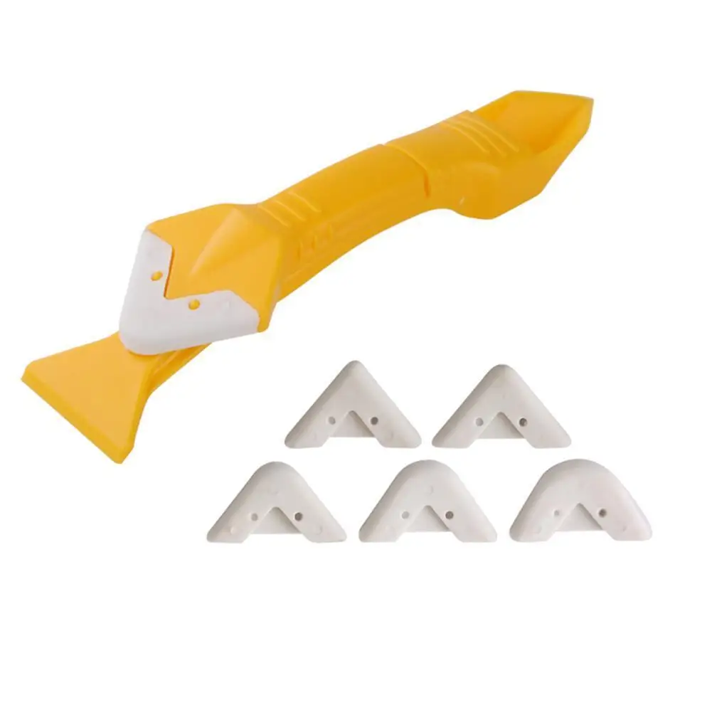 

2pcs/set Shovel Corner Scraper Glass Spatular Angle P9Z9 Tool Scraper Silicone Scraper Beauty Clear C5R7