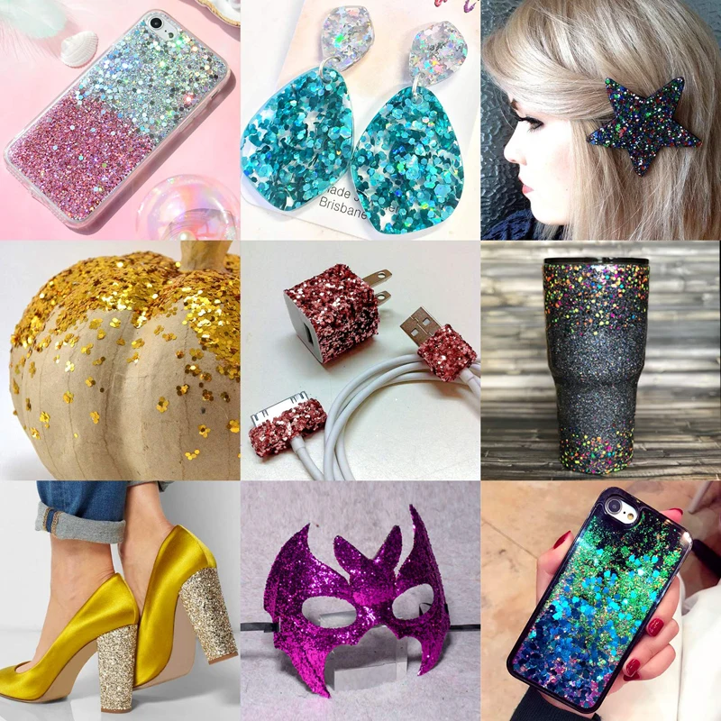 1 упаковка блестки для ногтей|Блестки ногтей| |