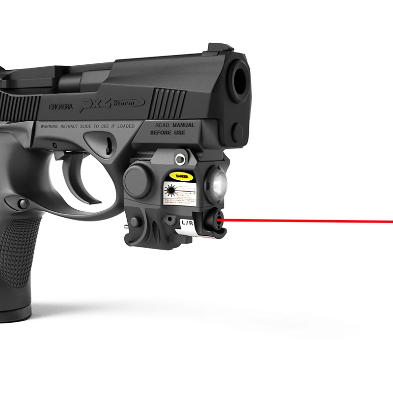 

Taurus g2c Subcompact Red Dot Laser Sight with LED Flashlight Combo Glock 17 19 CZ 75 Pistol Laser Light Combo for Self Defense