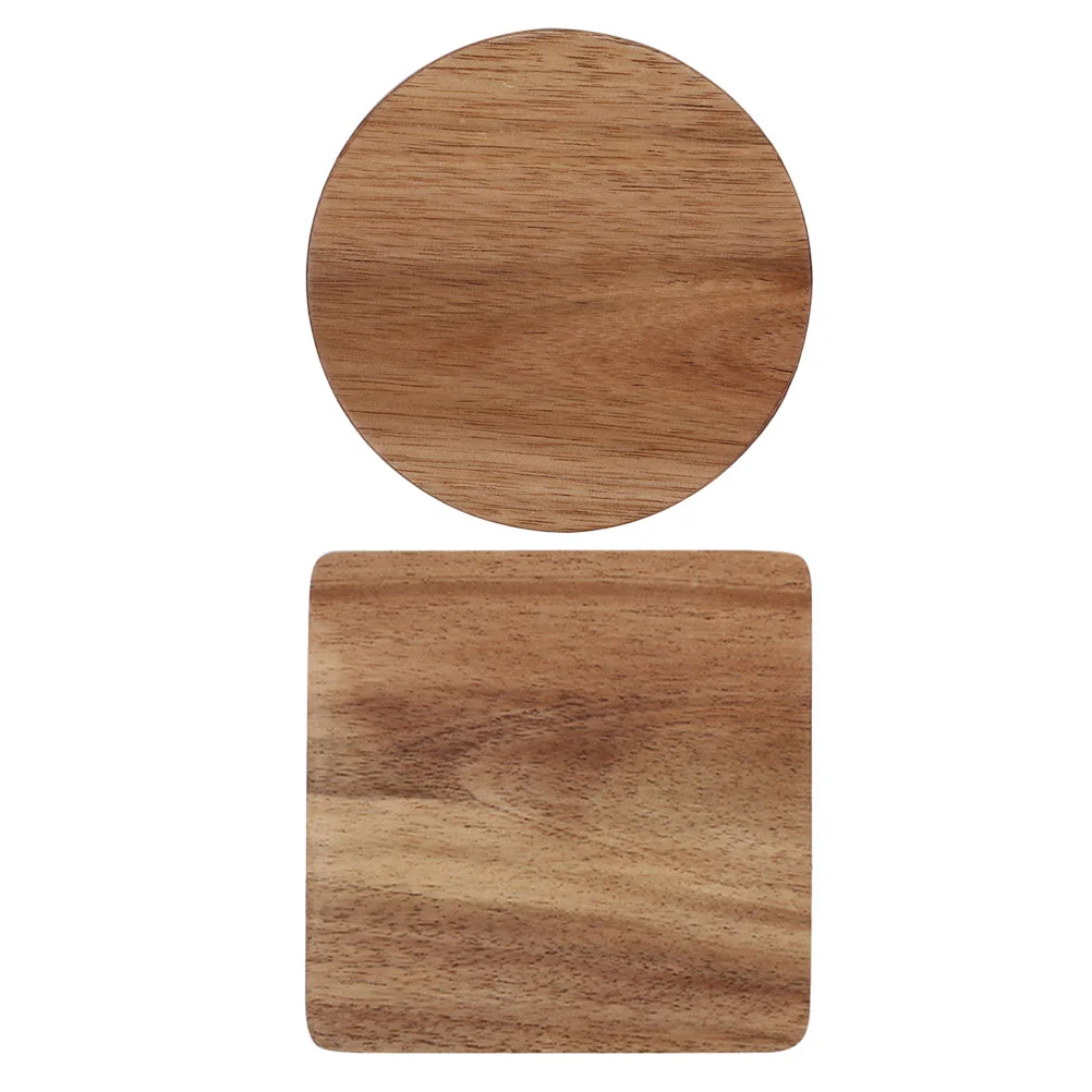 

2 шт., деревянные коврики для чашек