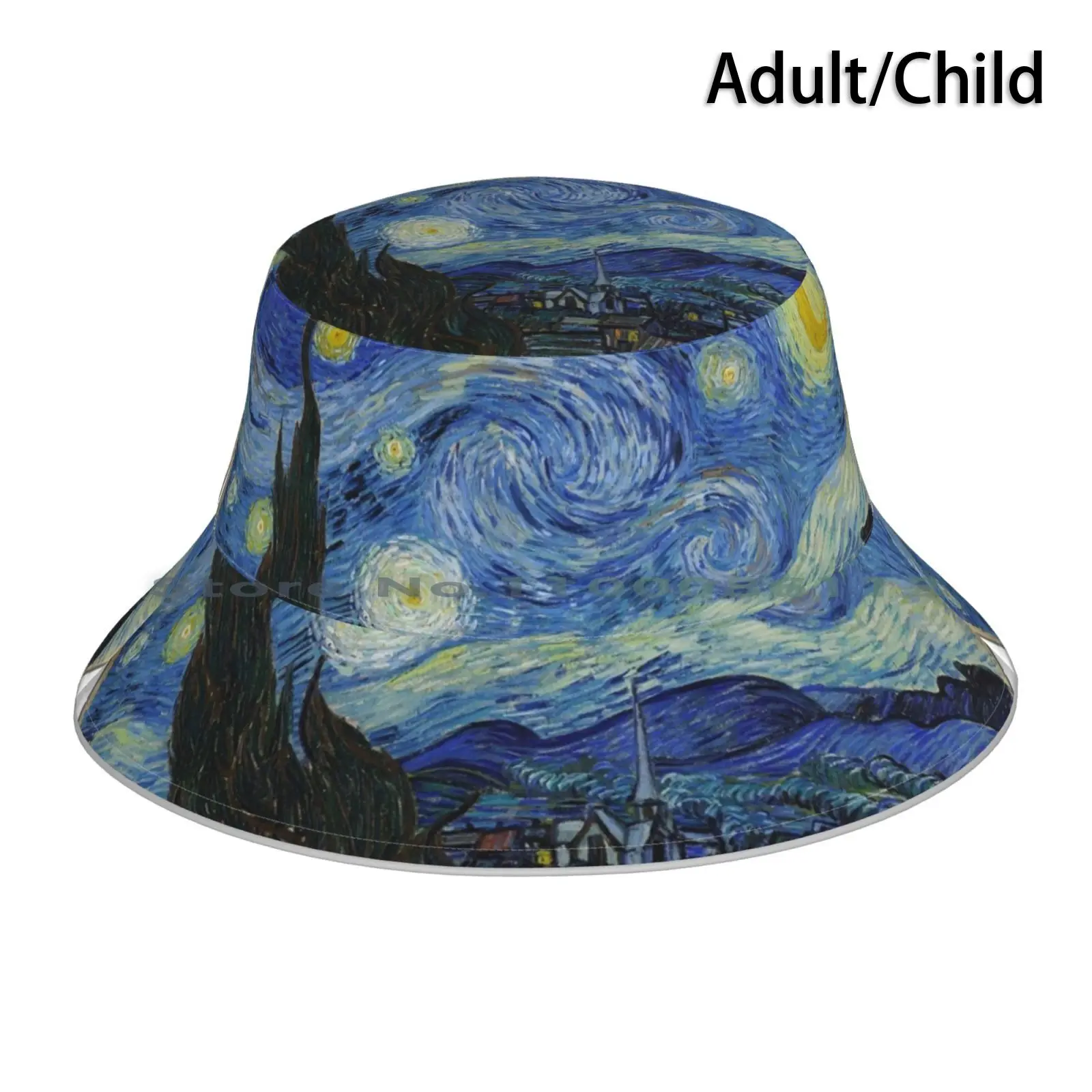 

Vincent Van Gogh-Starry Night 1889. Bucket Hat Sun Cap Owl Famous Painting Van Gogh Art Van Gogh Style Van Gogh Fan Art Vincent