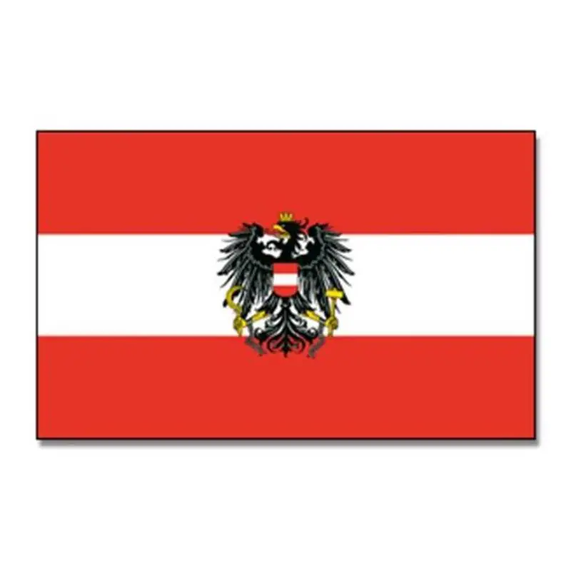 Австрийский герб большой флаг 90X150 см австрийский баннер со страной с 2