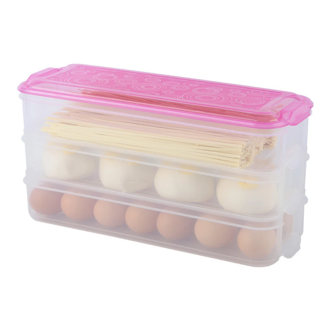 Многослойная коробка для хранения еды холодильник сохранения свежести кухни