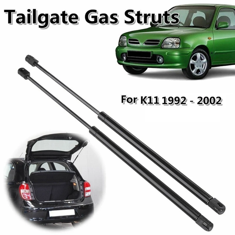 

2Pcs Rear Tailgate Truck Boot Gas Struts Support for Nissan Micra K11 1992-2002 904504F111 904504F110