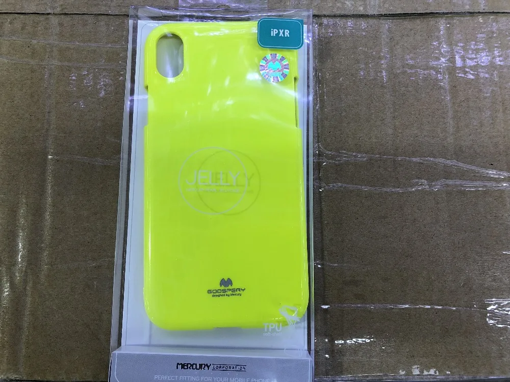 Меркурий натуральная Goospery флуоресцентный Желейный чехол для iPhone 6 6s 7 8 Plus X XS XR Xs Max 11 11PRO 11 Pro Max
