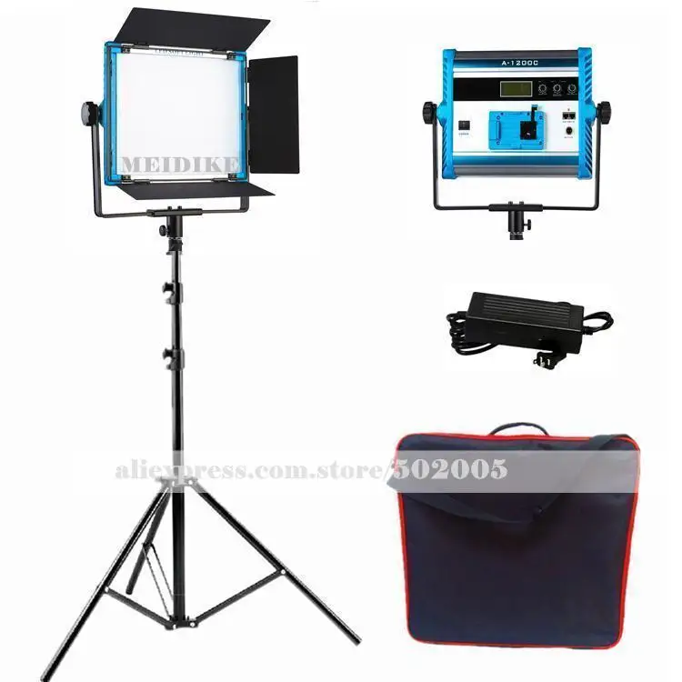 

Yidoblo A-1200c RGB LED Lamp Soft light multi color Photography Lamp DMX APP control + handbag +Tripod