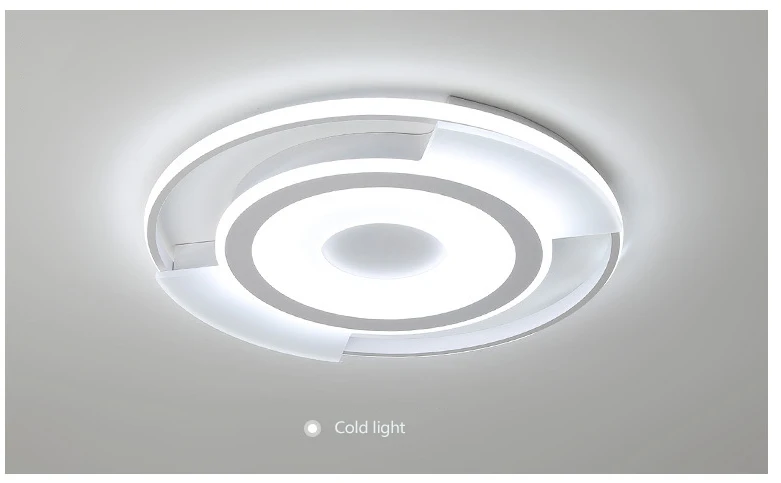 Светодиодное потолочное освещение для детей, спальни, кухни, AC90-260V, современная белая поверхность, Настенный декор, домашнее освещение, блеск