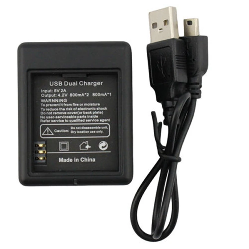 Универсальное зарядное устройство с двумя слотами для камеры Xiaomi Xiaoyi AZ13 1