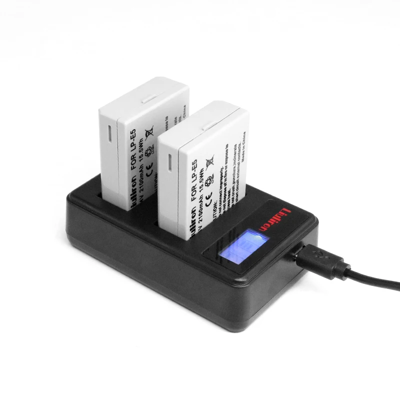

Wholesale 8pcs bateria batterie lp-e5 LP E5 camera battery for Canon EOS 450D 500D 1000D Kiss X3 F Xsi camera