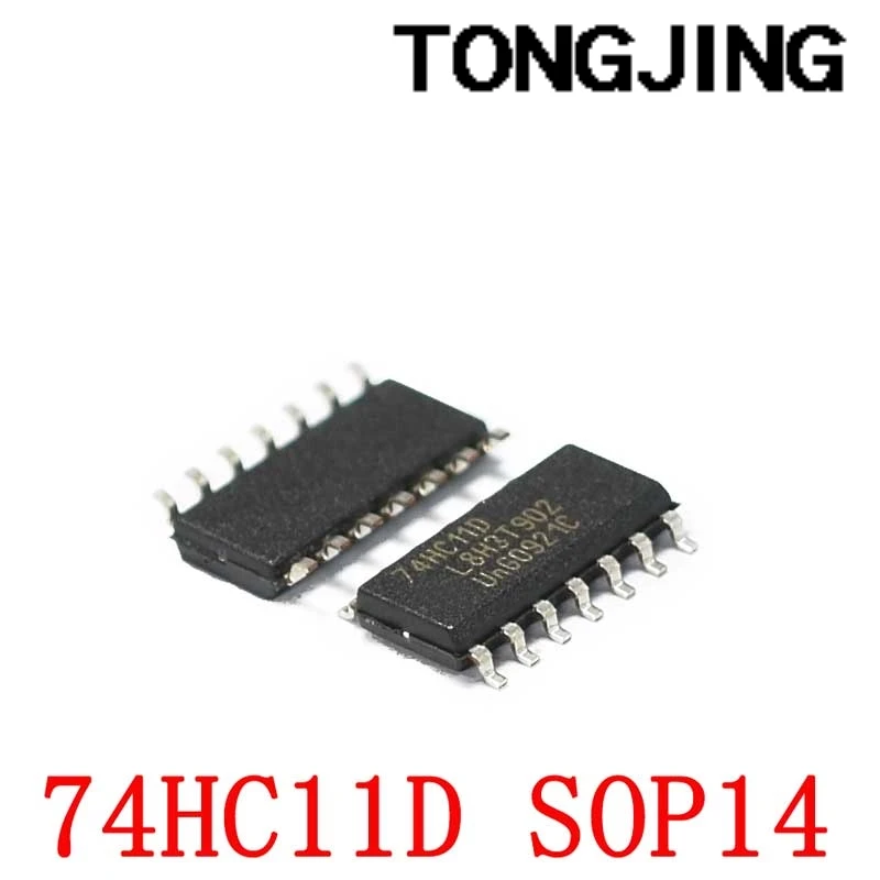 Все 74HC11D SN74HC11D 74HC11 3 сторонний выход вход с дверью патч SOP14 (5 шт.)|Интегральные