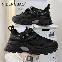 hot sale sneakers for men fashion cool breathable chunky shoes large size 39 46 outdoor running walking platform sports shoes