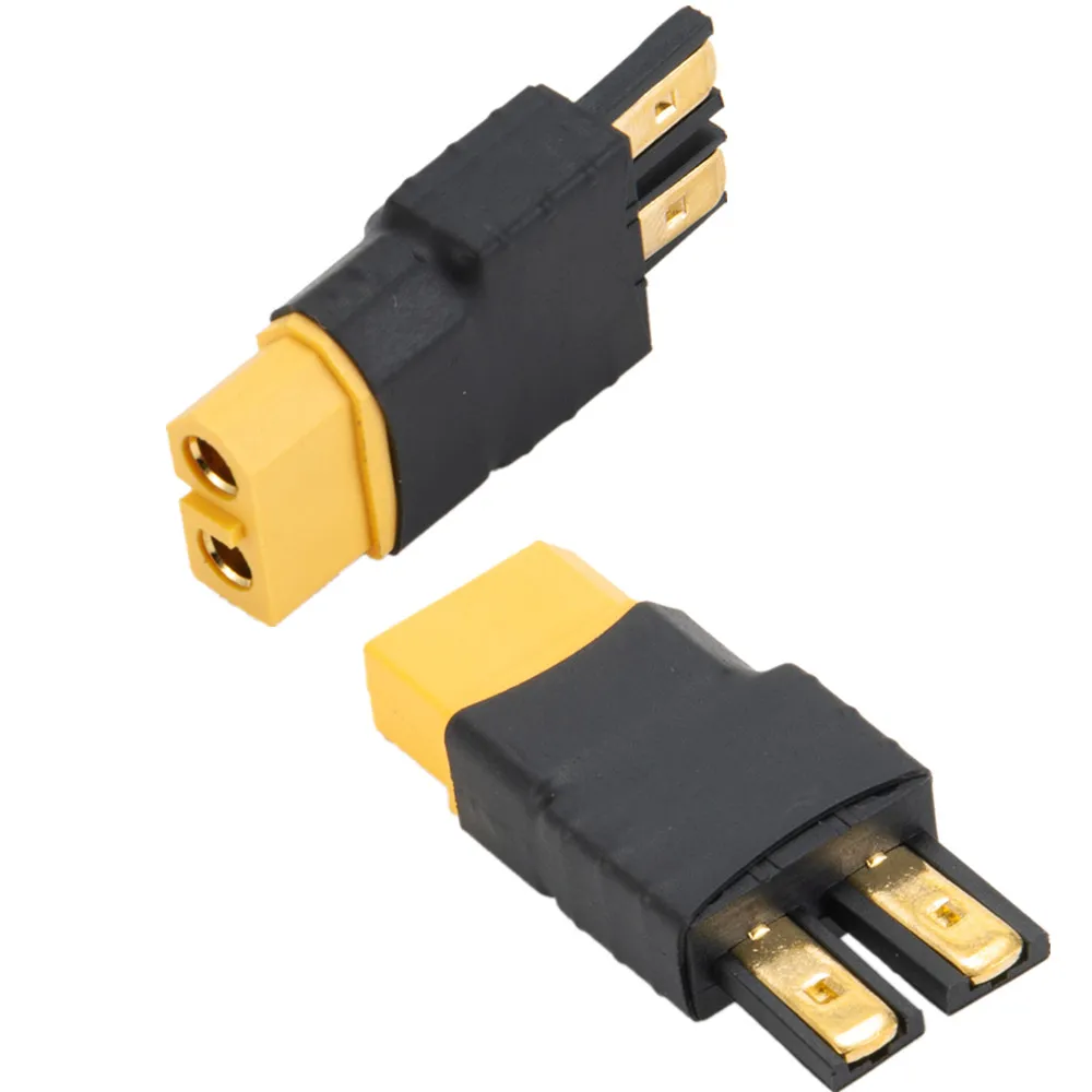 AXSPEED 5/10pcs TRX Male To XT60 Female Connector Adapter No Wire | Игрушки и хобби