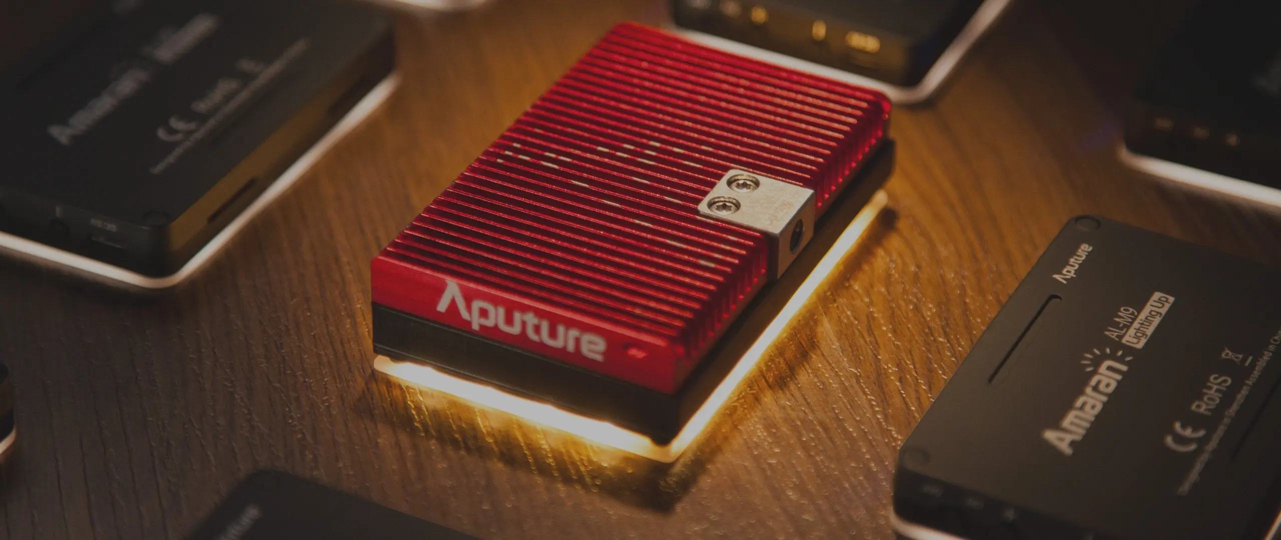 Aputure AL-MX накамерный видео светильник Rechargeable128 SMD СВЕТОДИОДНЫЙ двухцветный 2800 K-6500 K CRI TLCI 95+ на камеру светильник для фотосъемки ing