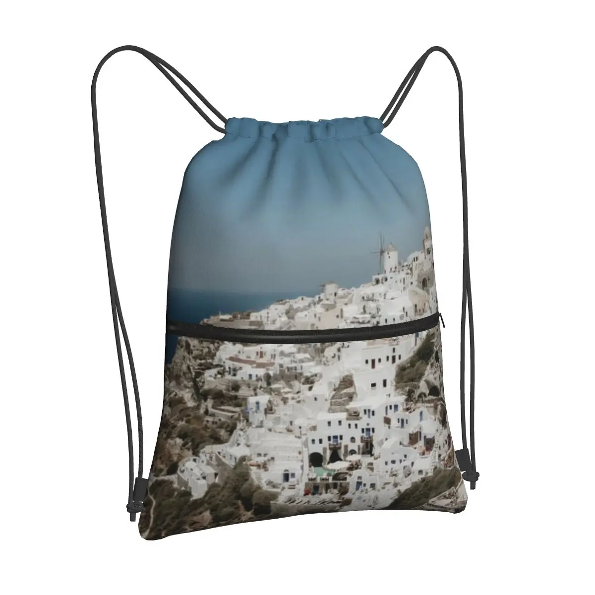 

Men's and women's drawstring backpacks, men's and women's floral backpacks, printed travel and fitness shopping bags