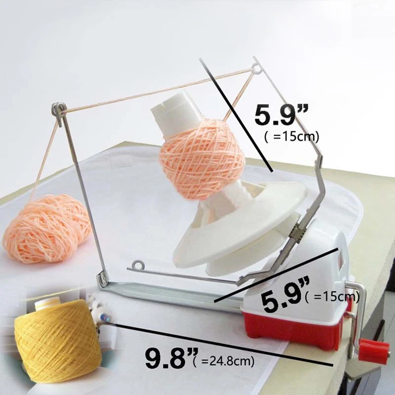 Ручная машина для намотки кабеля пряжи волоконно шерстяной держатель мяча