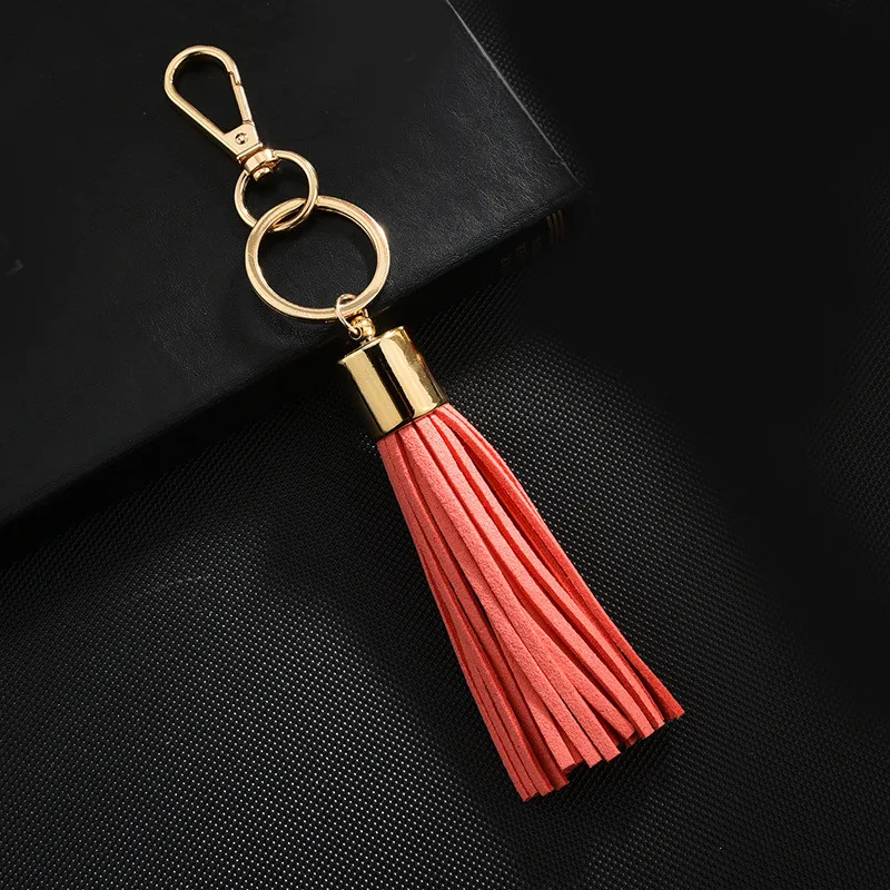 Милый длинный брелок с кисточками аксессуары подвеска для автомобильной сумки