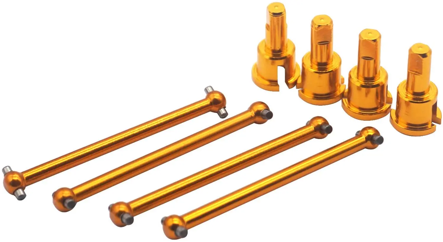 

8pcs Differential Cup & Dogbone for 1/18 Wltoys RC A959 Model Car Upgrade Parts Aluminum