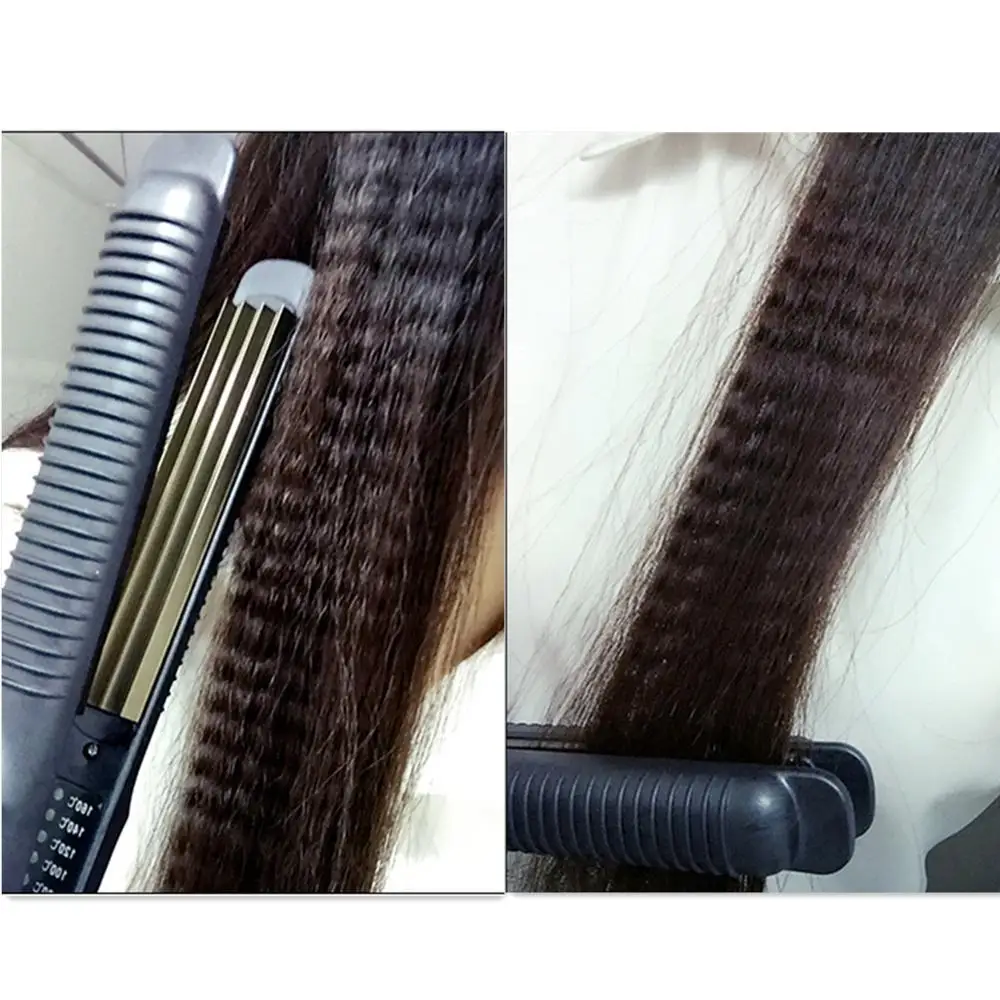 

Hair straightener Curler Professional Flat Iron Straightening Corrugation Tongs Hair Curling Ceramic Irons Wave Hair Styler