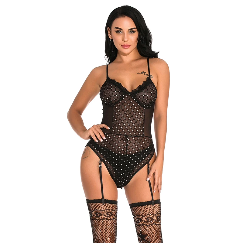 HKMN новые сексуальные костюмы для женщин Бандаж боди БДСМ сексуальное нижнее