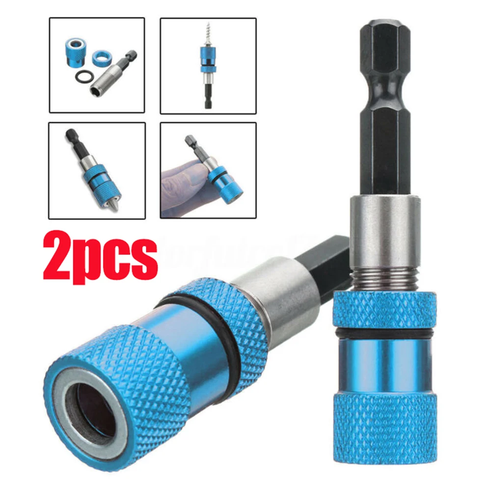 

Magnetic Screw Bit Holder Screwdriver Drywall Hex 66mm length Adjustable