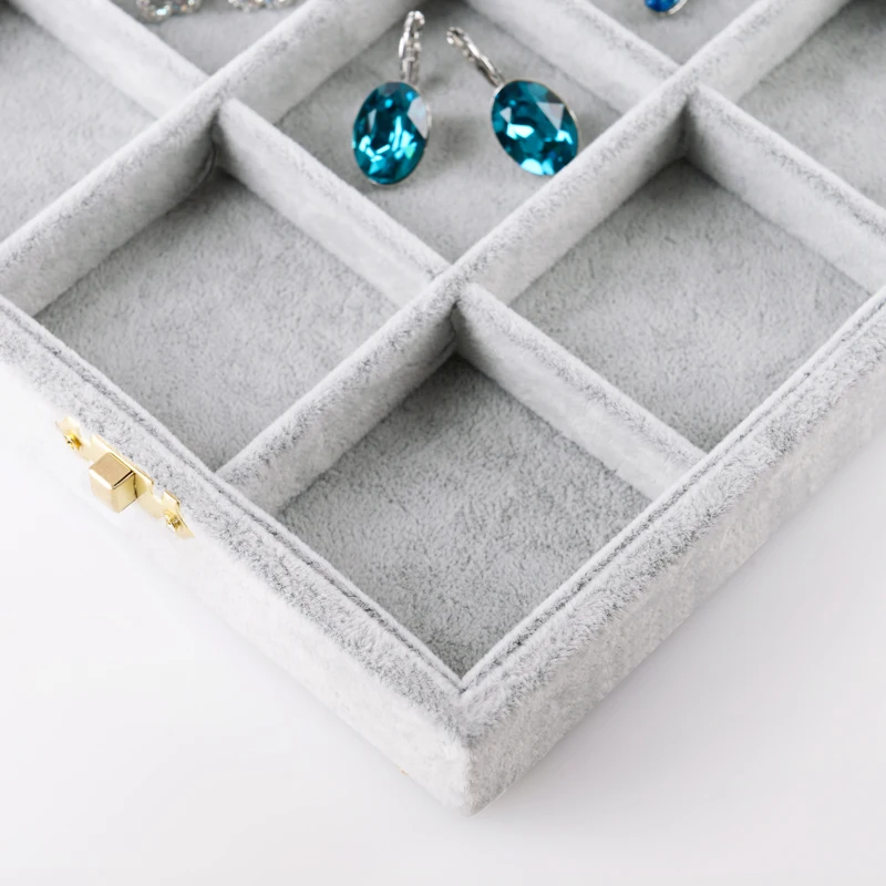 Oirlv Necklace Box Pendant Box Ring Earrings Box Multifunctional Jewelry Storage Case Jewelry Organizer