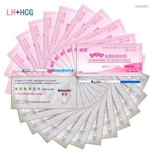 25pcs + 25pcs LH Ovulation Test and HCG Pregnancy Test Strips First Response Pregnancy Test Over 99% Accuracy  Urine Strips