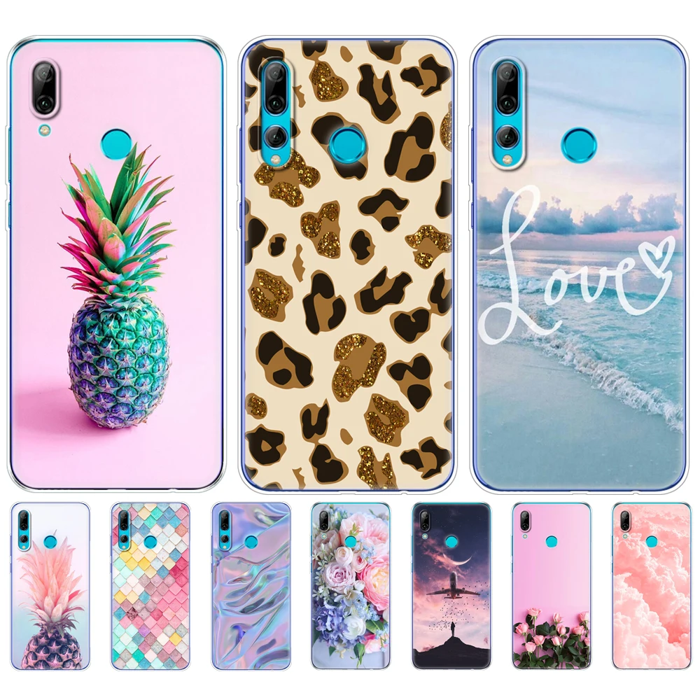 Чехол для Huawei P Smart 2019 чехлы силиконовая Мягкая задняя крышка Plus чехол Бампер
