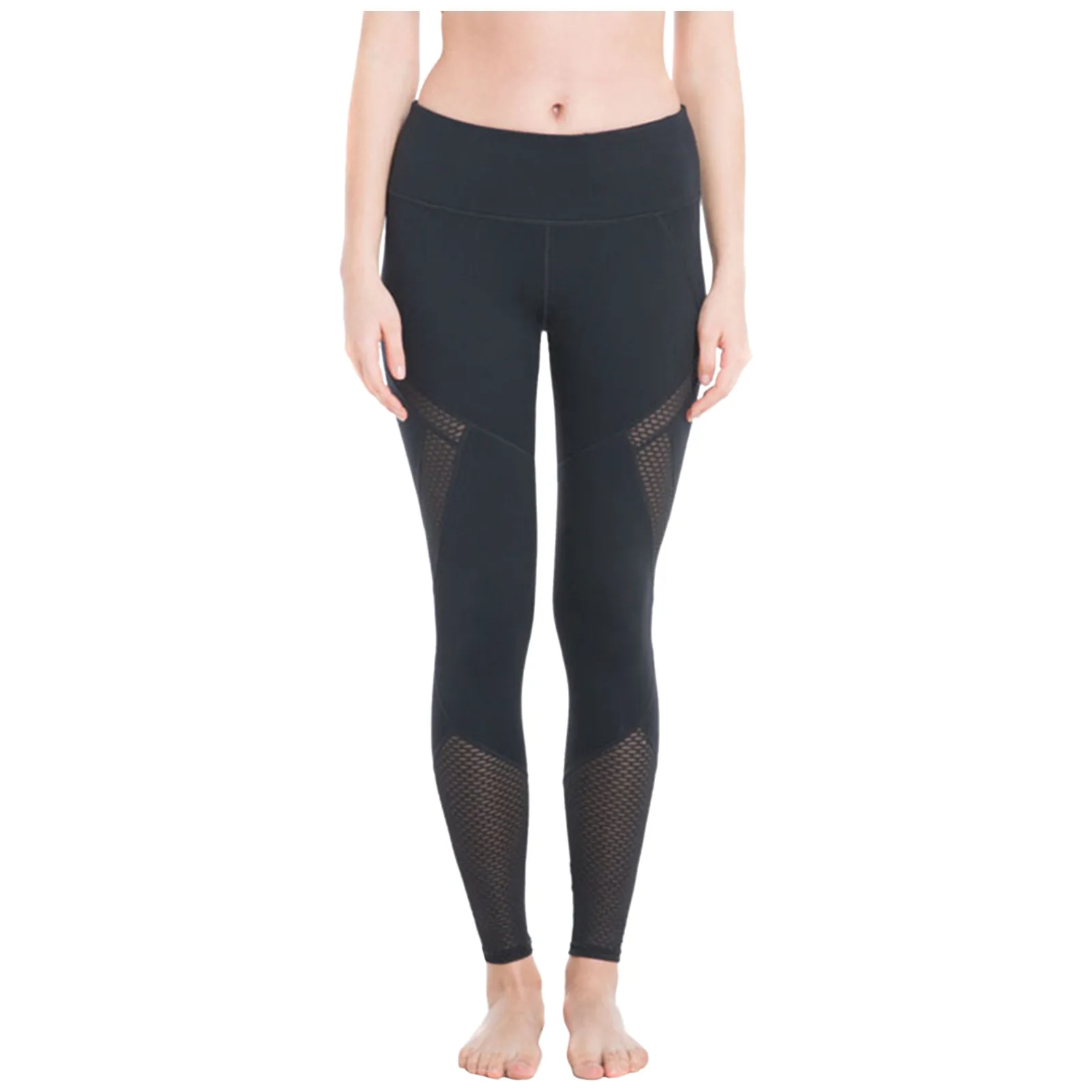 

Fashion Push Up Leggings Women's Legging Fitness Black Leggins Sexy High Waist Legins Workout Leaf Pattern Polyester Jeggings