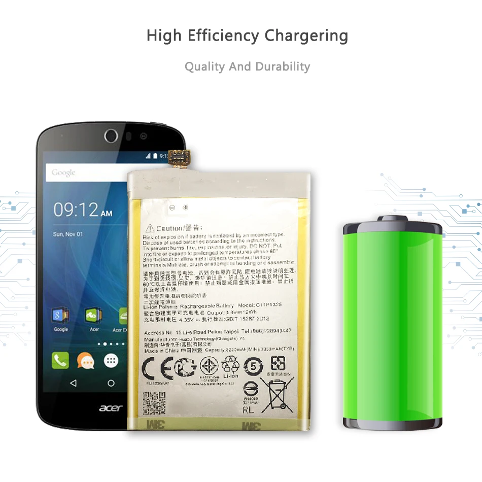 Мобильный телефон Аккумулятор для Asus ZenFone 6 ZenFone6 A601CG A600CG T00G C11P1325 3330 мАч бесплатный