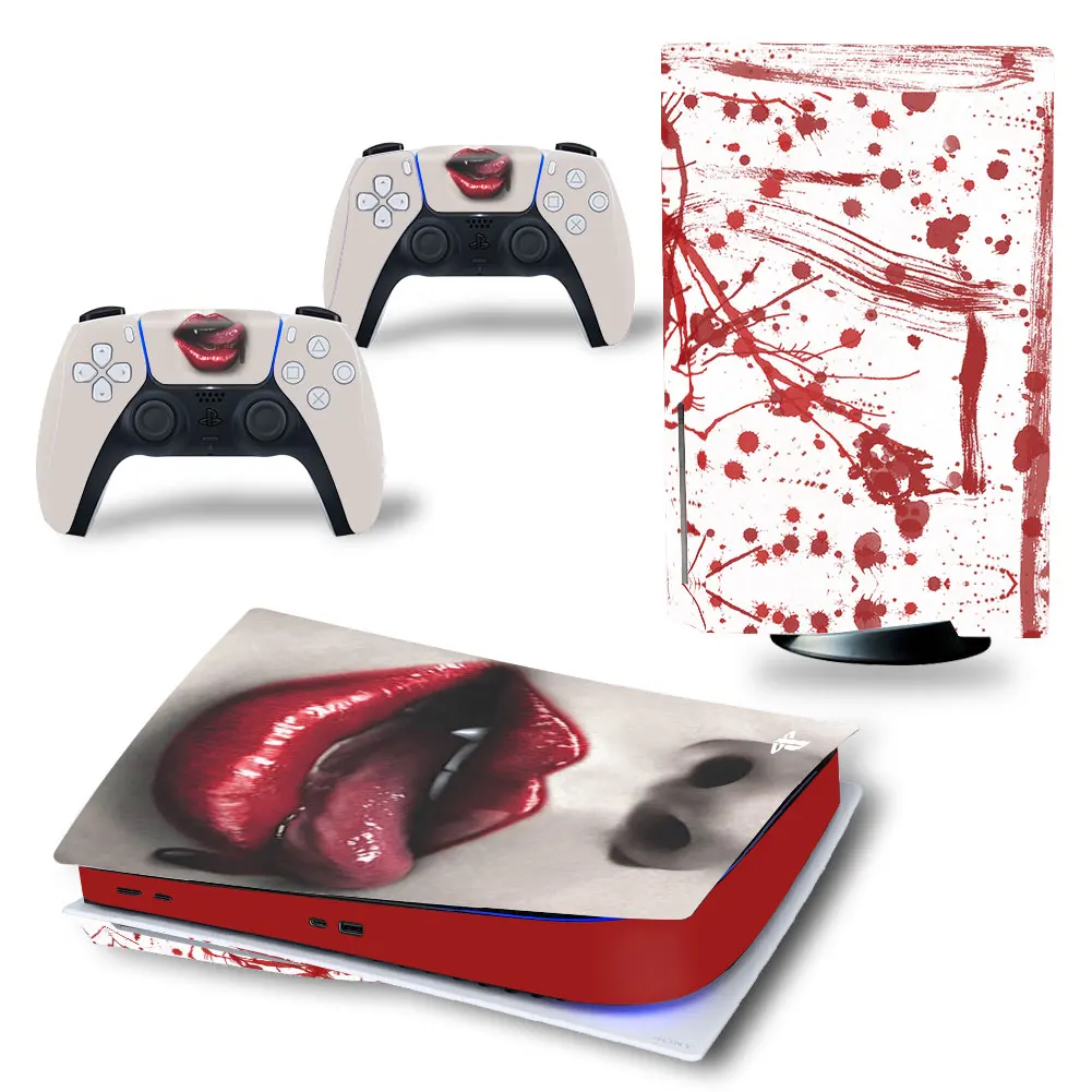 

Наклейка для консоли PlayStation 5 и 2 контроллеров