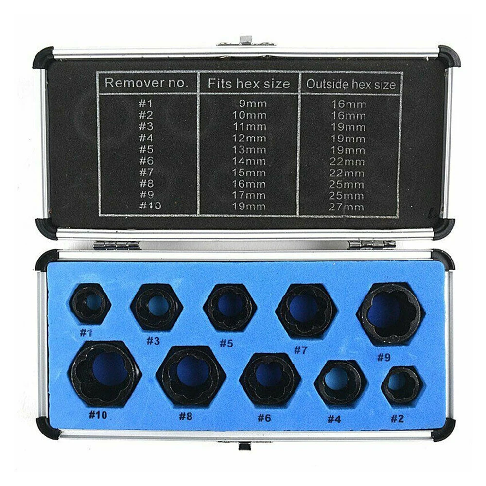 10 шт. ударная поврежденные для затягивания ручек болтов гаек винтов удаления