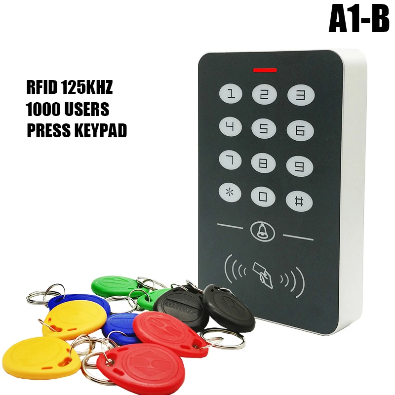 Бесплатная доставка 125 кГц RFID карта система контроля допуска к двери