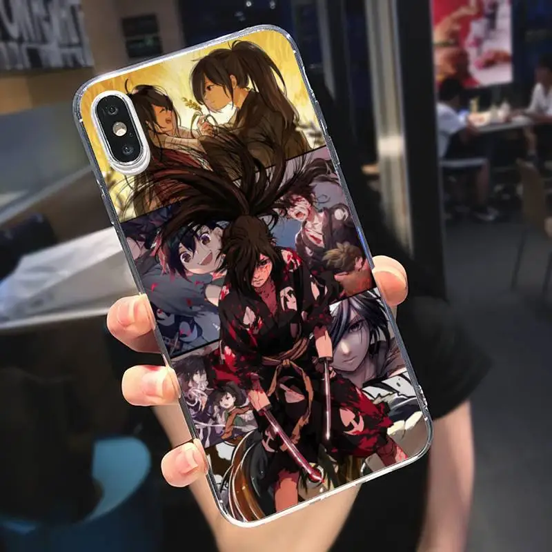 

Dororo Anime Phone Case Transparent for iPhone 6 7 8 11 12 s mini pro X XS XR MAX Plus