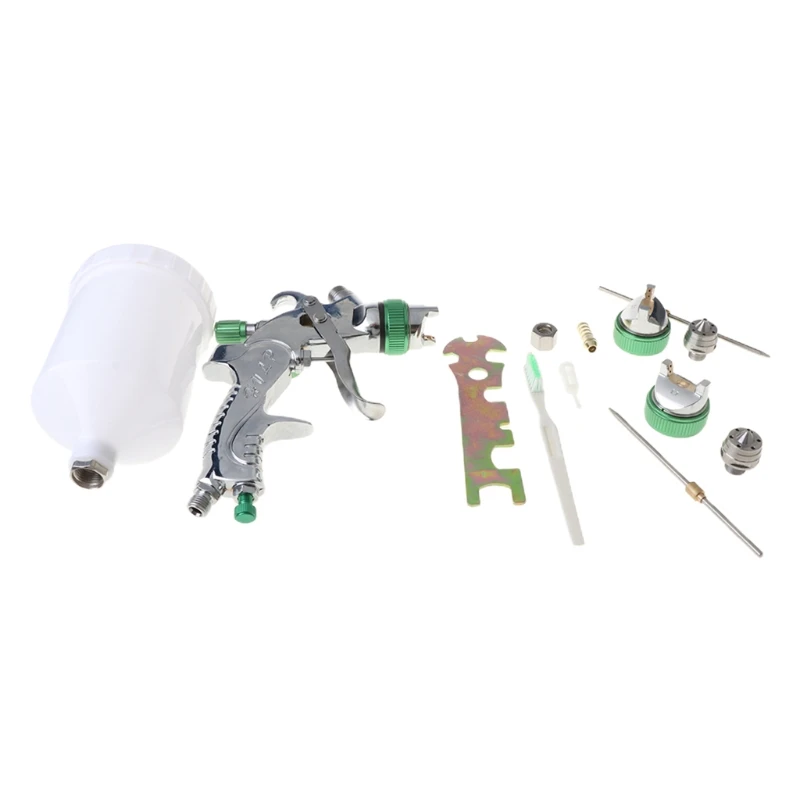 

1.4/1.7/2.0mm G2008 Nozzles HVLP Spray Gun Set Sprinkling Paint Can With High Working Pressure Professional Atomizer For Car
