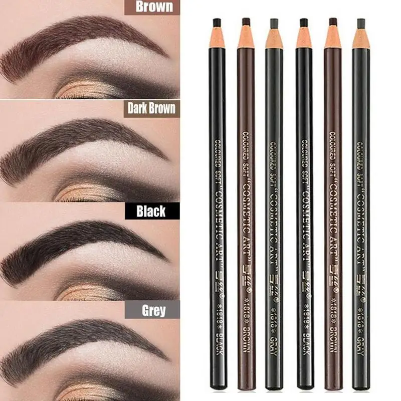 

1pcs Eyebrow Pencil 5 Colors Waterproof Lasting Eyebrow Enhancer Makeup Professional Eye Brow Tattoo Tint Pencil