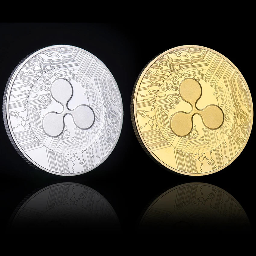 

Копия монеты XRP, криптовалюминесцентная пульсация, копия монеты XRP, сувениры ручной работы, подарок, художественный подарок