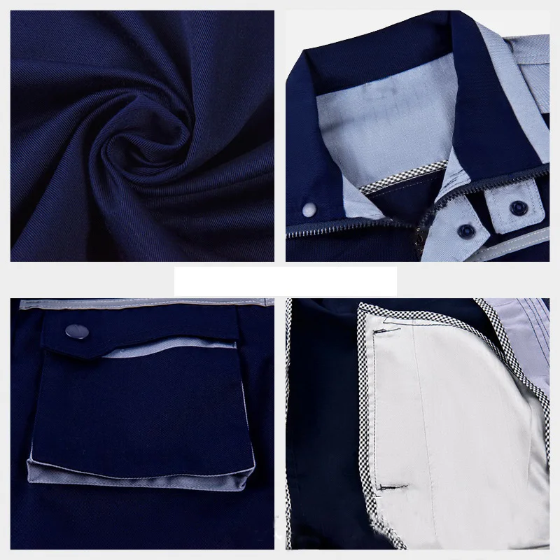 Осень 2021 светоотражающий износостойкий комбинезон костюм рабочая одежда для