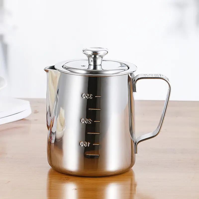 Кружка для измерения из нержавеющей стали кружка цветов чашка вспенивания