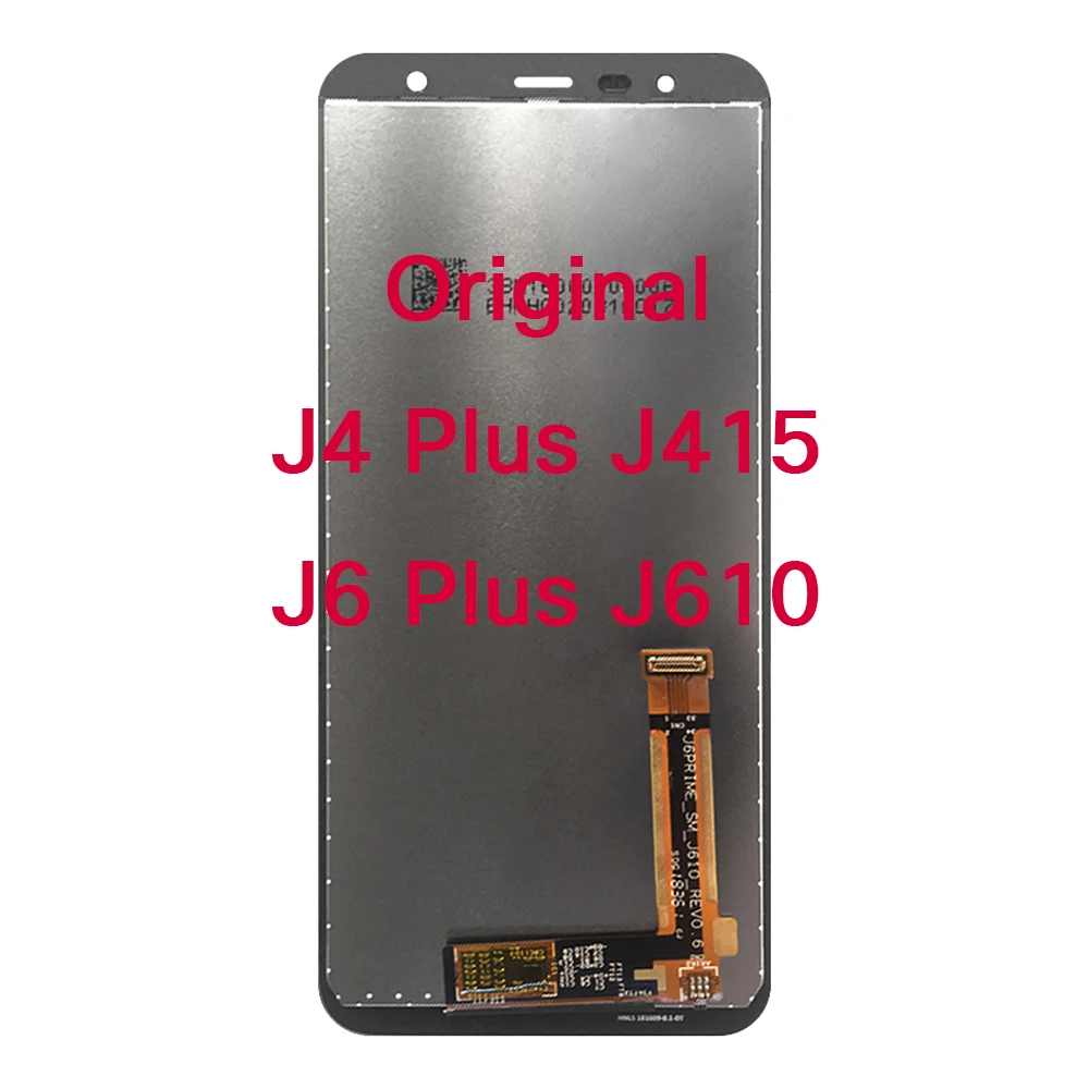 Оригинальный ЖК-дисплей 6 0 дюйма для Samsung Galaxy J4 Plus + 2018 J415 ЖК-экран с сенсорным