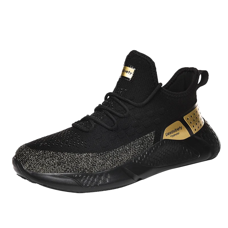 Мужские кроссовки с сеткой Повседневная обувь летние белые на шнуровке Уличная