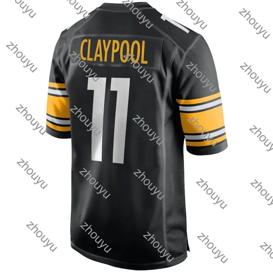 

Изготавливаемые на заказ мужские женщины мужчины дети молодежные чейзы Claypool черная фотоджерси