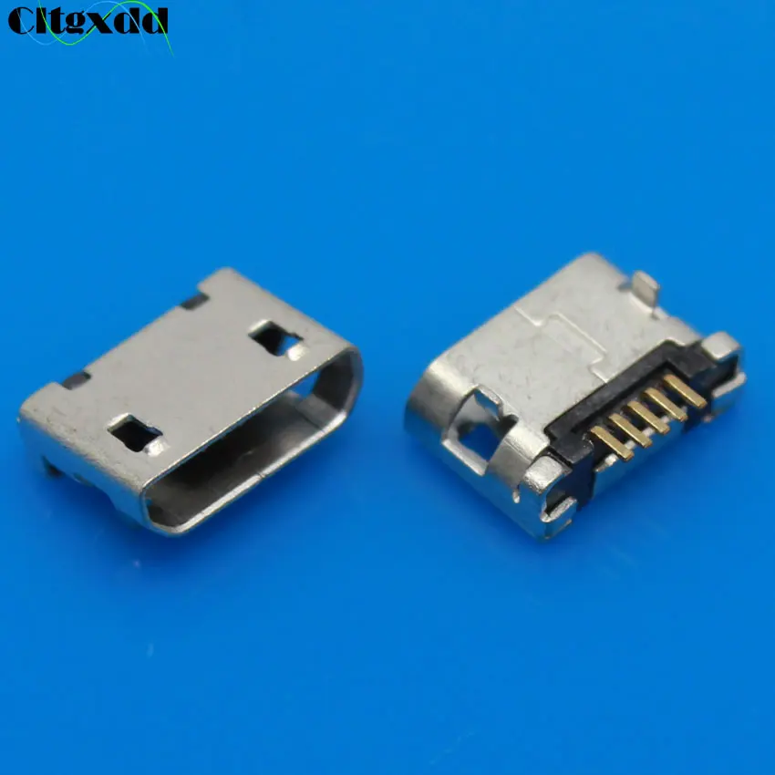 1 шт. разъем Micro USB Cltgxdd 5 Pin плоский штекер DIP зарядный порт для Samsung Lenovo Huawei ZTE HTC