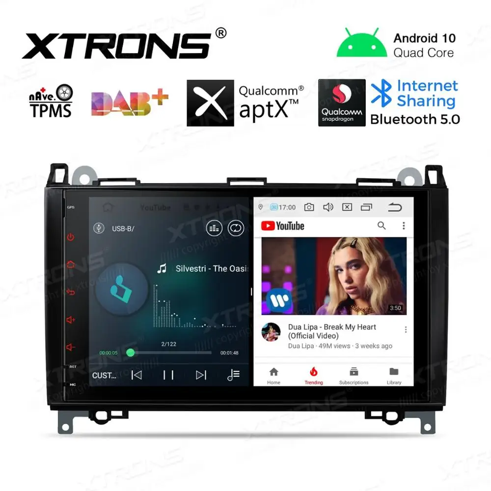 9 &quotAndroid 10 0 OS автомобильный мультимедийный GPS радио системный плеер для Mercedes Benz